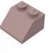 LEGO Sand Red Slope 2 x 2 (45°) (3039)