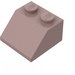 LEGO Rouge sable Pente 2 x 2 (45°) (3039 / 6227)