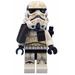 LEGO Sandtrooper (Zwart Pauldron, Survival Rugzak) minifiguur