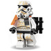 LEGO Sandtrooper con Arancione Pauldron Minifigure