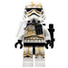 LEGO Sandtrooper jossa Valkoinen Pauldron Minihahmo