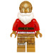 LEGO Papá Noel C-3PO Minifigura