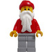 LEGO Santa mit Grau Beine Minifigur