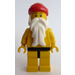 LEGO Santa s Žlutá Trup, Žlutá Nohy a Černá Boky Minifigurka