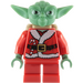 LEGO Santa Yoda minifiguur