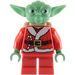 LEGO Weihnachtsmann Yoda Minifigur