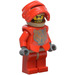 LEGO Santis con Golden Orso Testa Modello e Dark Stone Mani Minifigure