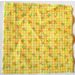 LEGO Scala Tuch Blanket mit Gelb Check Streifen und Cherries