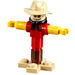 LEGO Scarecrow with Fedora Hat Minifigure