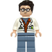 LEGO Scientist (Frowning) Minifigure