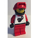 LEGO Scorpion Racer with Helmet and Red Visor Minifigure