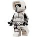 LEGO Scout Trooper (Kvinde) med Sort Arme Minifigur