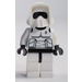 LEGO Scout Trooper med Svart Hode Minifigur