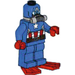 LEGO Scuba Captain America Minifigure