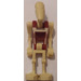 LEGO Security Battle Droid met Donkerrood Torso met Zandbruin Insignia Minifiguur