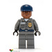 LEGO Security Guardia con Policía Parche Minifigura