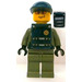 LEGO Security Bewaker met Stickers minifiguur