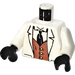 LEGO Senor Palomar Torso with White Arms and Black Hands (973 / 73403)