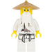 LEGO Sensei Wu Figurine avec chapeau Pearl Gold