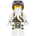 LEGO Sensei Wu mit Weiß Robe mit Flieger Hut Minifigur