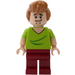 LEGO Shaggy - lukket Munn Minifigur