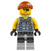 LEGO Shark Army Thug with Large Knee Plates and Tank Top Minifigure