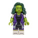 LEGO She-Hulk minifiguur