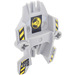 LEGO Shell 5 x 7 x 2 jossa Akseli jossa Thunder logo ja Hazard Raidat (Oikein Sivu) Tarra (87820)