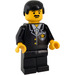 LEGO Sheriff with Black Hair and Moustache Minifigure