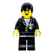 LEGO Sheriff with Black Hair and Moustache Minifigure