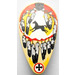 LEGO Shield - Long with Indian Feathers and Black Horse Pattern (2586 / 82811)