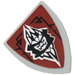 LEGO Shield - Triangular with Emperor Sticker (3846)