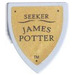 LEGO Schild - Driehoekig met Seeker - James Potter Sticker (3846)