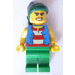 LEGO Shipwreck Hideout Pirate mit Blau Vest Minifigur