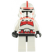 LEGO Shock Trooper jossa Musta Lonkat Minihahmo