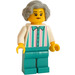 LEGO Shop Worker mit Striped Hemd Minifigur