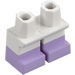 LEGO Short Legs with Short Legs with Lavender Feet (37679 / 41879)