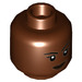 LEGO Shuri Minifigure Head (Recessed Solid Stud) (3626 / 38810)