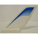 LEGO Shuttle Tail 2 x 6 x 4 with Dragon Fly graduated color wave on both sides Sticker (6239)