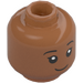 LEGO Sienna Brown Padma Patil Head (Recessed Solid Stud) (3274 / 108564)