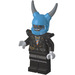 LEGO Zilver Hoorn Demon Minifiguur