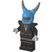 LEGO Zilver Hoorn Demon minifiguur