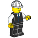 LEGO Site Supervisor Minifigure