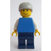 LEGO Skateboarder mit Helm Minifigur