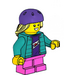 LEGO Skater Girl Minifigur