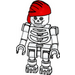 LEGO Squelette - rouge Bandana Figurine