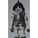 LEGO Squelette avec armour et Conquistador Casque Figurine