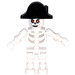 LEGO Skeleton with Bicorne Hat Minifigure