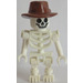 LEGO Skeleton with Fedora Minifigure