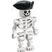LEGO Skelet met Pirate Hoed minifiguur